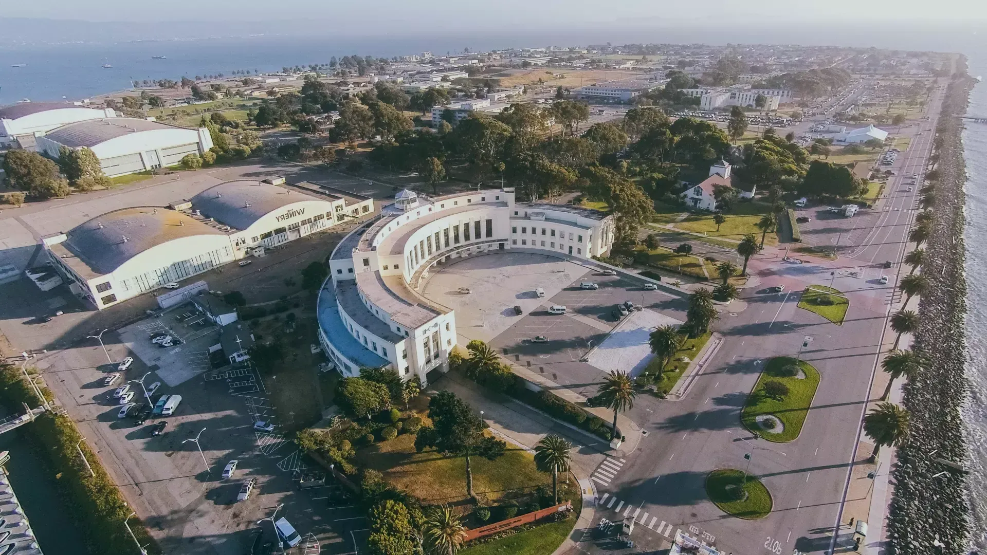 Vue aérienne de Treasure Island