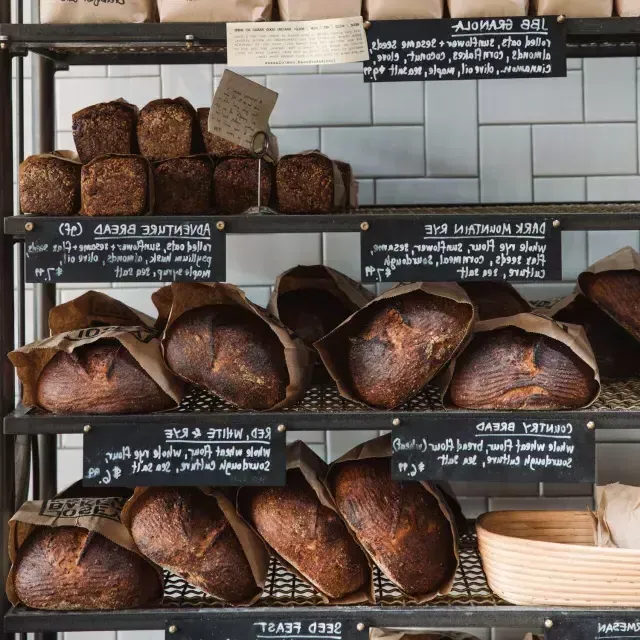 Brot in der Mühle in der Divisadero Street